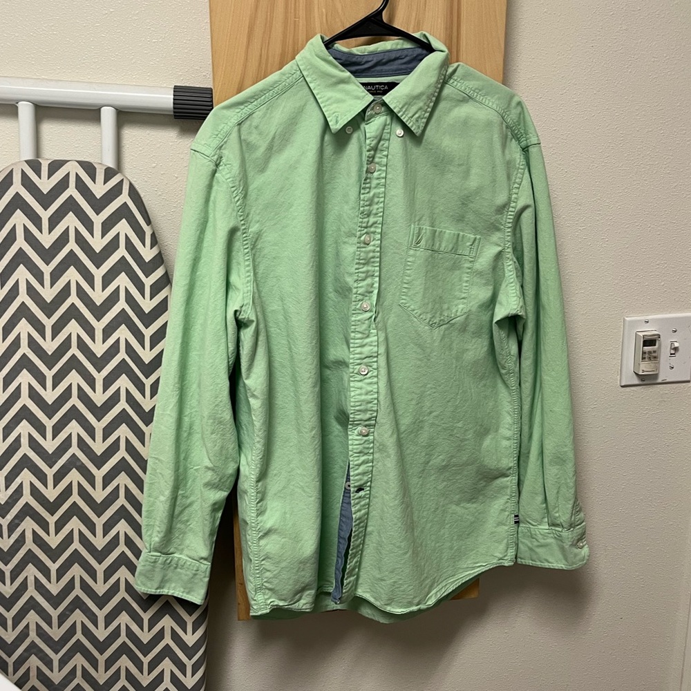 Nautica Mint Green shirt